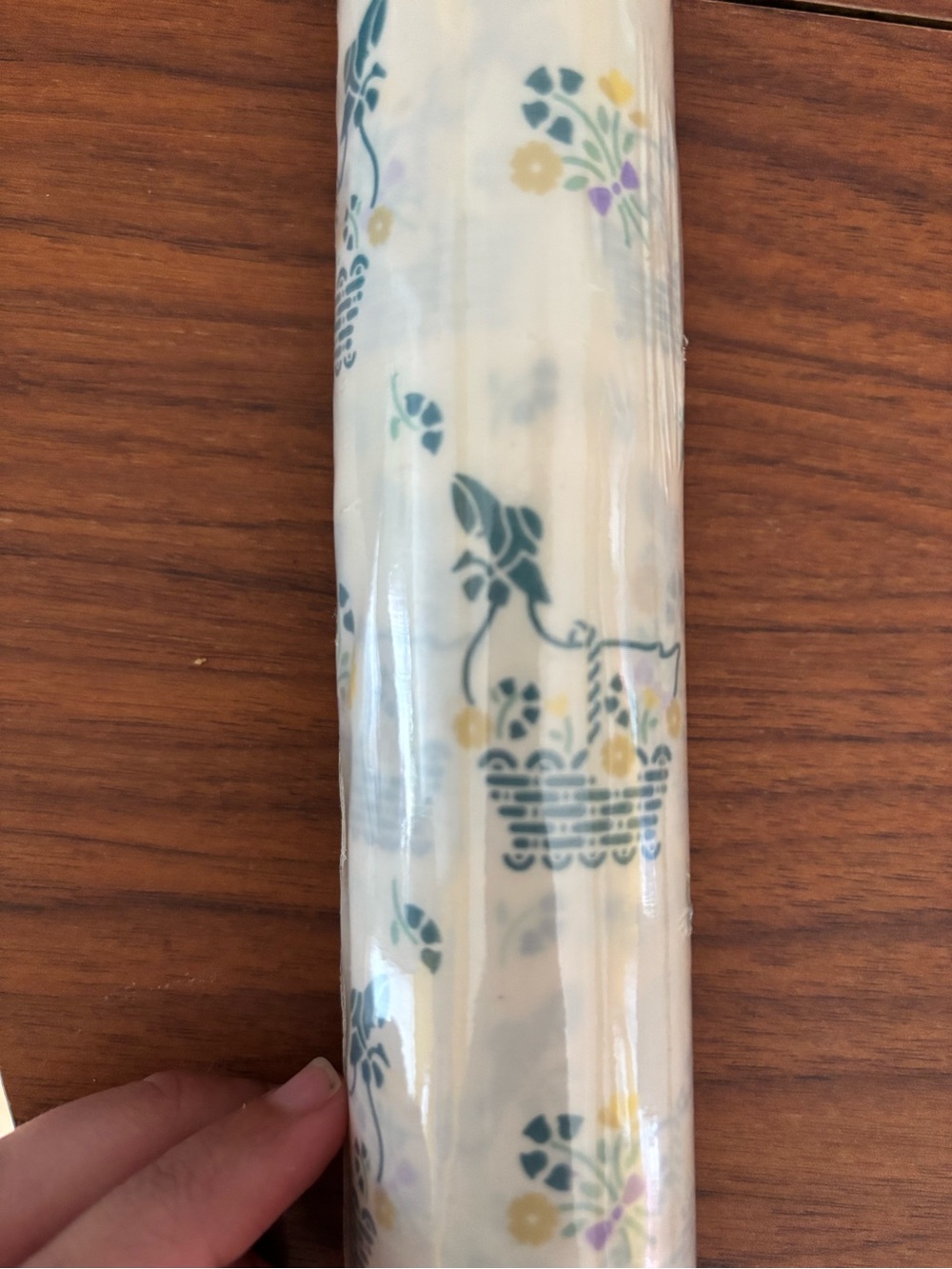 Vintage goose drawer liner unopened silly goose mother goose floral goose porch